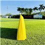 Améliorez Vos Compétences En Football - Grand Soccer Rebounder Board Trainer, Jaune Portable Planche De Rebondissement Quickplay