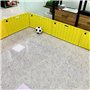 Améliorez Vos Compétences En Football - Grand Soccer Rebounder Board Trainer, Jaune Portable Planche De Rebondissement Quickplay