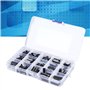 Assortiment de Puces de Circuit intégré, Kit d'oscillateur de Carte Adaptateur, 150 Pièces, 10 Cartes de Conversion Cpld