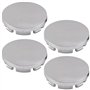 Capes centrales de Roue 4pcs 56 mm (2 Pouces) Capes centrales ABS communes pour Les Jantes Remplacement des Accessoires Anti-pou