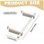 UWEOTYYY RADIATEUR Rail-COURCE 12 '' Safe RÉSISTANT RÉSISTANT RÉDACTABLE Support Support DE RADIATEUR Coper Rail- pour Les TOWS 