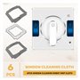 Lot De 6 Tampons De Nettoyage Compatibles Avec Le Robot Nettoyeur De Vitres Liectroux YW509