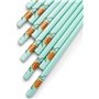 Baguettes, Baguettes baguettes jetables réutilisables8 paires de baguettes en céramique domestiques, ensemble de baguettes antid