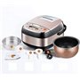 Cuiseur à riz, Cuiseur à riz électrique de grande capacité 6l, appareil de cuisine entièrement automatique portatif for la cuiss