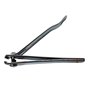 Mundial Coupe-ongles classique en acier au carbone plaqué nickel, World S/A, argent (121BL)