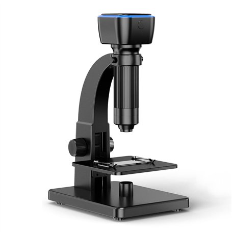 QBREZA Microscope numérique avec Double Source de lumière LED