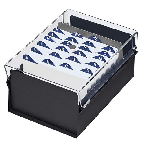 Acrimet Boîte à Fiches Organisateur 4'' x 6’'
