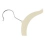Beige ou Gris - Antidérapant - Crochet Pivotant - Cintres pour Costumes Ivoire