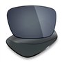 Mryok Lot de 4 paires de verres polarisés de rechange pour lunettes de soleil Oakley Fuel Cell – Noir IR/or 24 carats/violet pla
