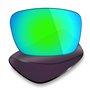 Mryok Lot de 4 paires de verres polarisés de rechange pour lunettes de soleil Oakley Fuel Cell – Noir IR/or 24 carats/violet pla
