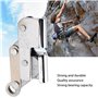 Coulisseau de Corde Autobloquant, Pince de Descente D'arrêt de Freinage Automatique en Acier allié, Protection Anti-Chute, Ascen