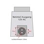 TDC 30 w bloc d'alimentation/transformateur: aC/aC/transformateur pour extérieur étanche iP67 extérieur tension d'entrée 230 v, 