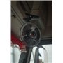 Lampa Ventilateur chromé avec Clip 24V