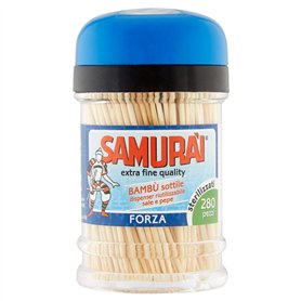 Samurai Lot de 280 Cure-Dents en Bambou