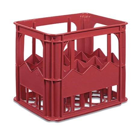 Stefanplast Casier à bouteilles pour 12 bouteilles - Marron - 40 x 30 x 35 cm