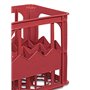 Stefanplast Casier à bouteilles pour 12 bouteilles - Marron - 40 x 30 x 35 cm