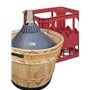Stefanplast Casier à bouteilles pour 12 bouteilles - Marron - 40 x 30 x 35 cm