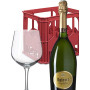 Stefanplast Casier à bouteilles pour 12 bouteilles - Marron - 40 x 30 x 35 cm