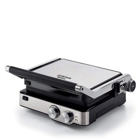 Ariete 1918 Grill & Taste Electrique 2000W Plaques Amovibles Plaque Flottante 5 Niveaux Températures d'Ouverture 180 Degrés Cold