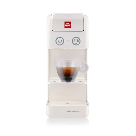 Cafetière à dosette Illy Y3.3 avec 14 capsules Iperespresso 850 W Blanc