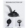 Support de téléphone portable de voiture magnétique ventouse universel [rotation 360° & aimants N52] support de téléphone voitur