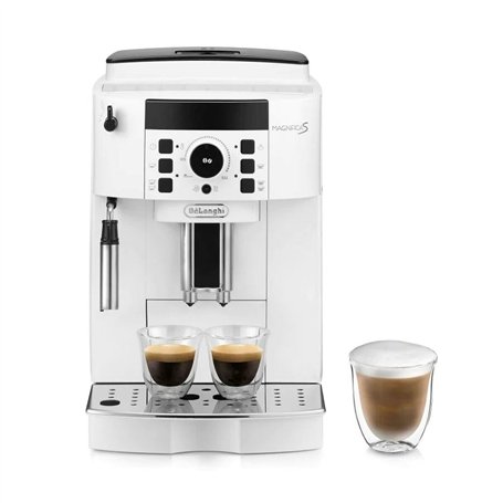 Cafetière superautomatique DeLonghi ECAM 21.117 W Blanc 1450 W 15 bar 2 Tasses 1