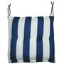 VERDELOOK Coussin de chaise carré à volants