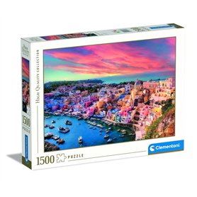 Clementoni - Puzzle 1500 pièces - Procida Island