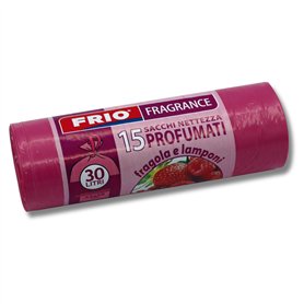 FRIO Lot de 15 Sacs Poubelle Parfumés 30 Litres