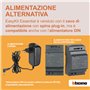 Bticino 318913 Easykit Plus Vidéophone monofamilial Plug-In 2 fils avec: 1 bouton extérieur avec sonnette et caméra, 1 moniteur 