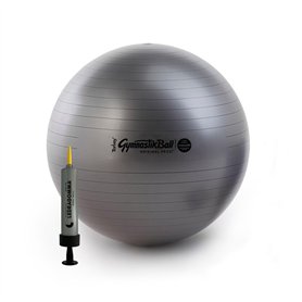 TONKEY ACTIVE LIFE PEZZI Maxafe Ballon de Gymnastique avec Pompe Originale Noir 65 cm