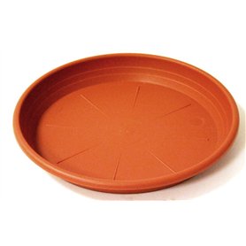 Veca - Soucoupe Ronde en Terre Cuite