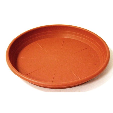 Veca - Soucoupe Ronde en Terre Cuite