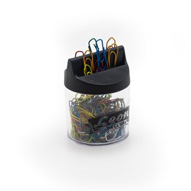 Leone Dell'Era FXM2 Lot de 125 trombones multicolores avec pot aimanté n° 2