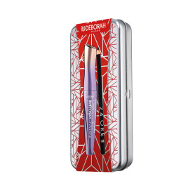 Deborah Milano Coffret cadeau pour femme Yeux en étain avec mascara Instant Volume Up to the Stars et crayon 24 heures 251 Noir