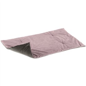 Ferplast Baron 65 Couverture pour Chien et Chat - Matelas pour Animal Domestique - Double Face - Velours Doux - Lavable - 65 x 4