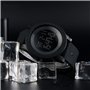 FeiWen Grand Cadran Digital Sport Montres Bracelet de Mixte 50M Étanche Plastique de la Lunette et Caoutchouc Ruban Outdoor Mult