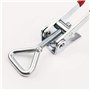 Sauterelles de menuisier 6pcs loquet a bascule fermoir attache rapide fixation boucle avec boucle réglable pour armoire, porte, 
