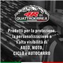 DS Autocollants Performance Line Officiel 4 Logos, Noir