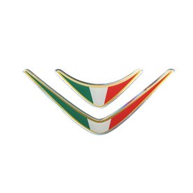 Quattroerre 32114 Autocollant 3D Décoration Italie