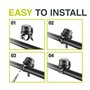 Newrban - Bell with AIRTAG Holder - Sonnette avec logement Airtag (Airtag Non Inclus) - pour Vélo et Trottinette - Compatibilité