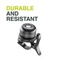 Newrban - Bell with AIRTAG Holder - Sonnette avec logement Airtag (Airtag Non Inclus) - pour Vélo et Trottinette - Compatibilité
