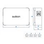 Audison APBX 10 DS – Subwoofer 250 mm en Caisson Clos, 500W Peak, Double Bobine 4Ω, Design Compact Sealed