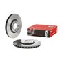 Brembo 09.A185.11 - Disque du Frein Avant avec revêtement anti-corrosion UV - Jeu de 2 disques