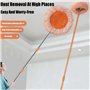 Balai serpillère réglable for Murs et sols – Tête rotative à 360°, Manche Extensible avec Fonction essorage for plinthes