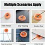 Balai serpillère Rotatif à 360° réglable – Manche Extensible, Nettoyeur Multi-Surfaces for sols, Outil de Nettoyage Ergonomique 
