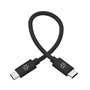 Câble USB-C vers USB-C Celly USBCUSBCCOT30BK Noir