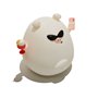 Lampe de bureau Muitomas SILLAMPPIGC Blanc Caoutchouc