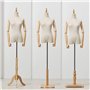 SHANYAYALI Mannequin de tailleur - Forme de robe - Torse - Mannequins pour étudiants - Avec base en bois - Fenêtre de mariage