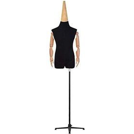 SHANYAYALI Mannequin de tailleur torse féminin corps enfant modèle porter forme étudiant mode étudiant hauteur réglable fer
